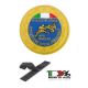 Patch Toppa Ricamata con Velcro Polizia di Stato Istruttore Difesa Personale cm 9.00 Art. EU707