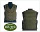 Gilè Gilet Tattico Sistema M.O.L.L.E OD Verde Militare Venatoria Guarda Caccia MILTEC Art.13461001