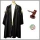 Toga Nera Avvacatura o Magistarto 100% Misto Lana con Nome Ricamato e Cordoniera Art.FAV-TOGA3
