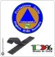Patch Toppa Ricamata Protezione Civile Regione Emilia Romagna Art PC-ER