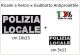 Patch Toppa Vendita a Coppia Grande 23x10 + Piccola 11x5 POLIZIA LOCALE per Giubbotto Antiproiettile o Gilet Tattico Art.PL-23x10