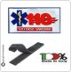 Patch Toppa Ricamo 118 Soccorso Sanitario con Velcro Art. NSD-118-R