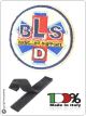 Patch Ricamo Toppa BLS Basic Life Support D con Velcro Art.BLS-D