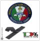 Patch Ricamata con Velcro Guardia Particolare Giurata G.P.G. I.P.S. Prevenzione Crimine Art.NSD-GPG-S