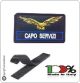Patch Toppa Ricamata per Tuta Ordine Pubblico GPG CAPO SERVIZI Blu Art.GPG-OP-4