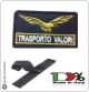 Patch Toppa Ricamata per Tuta Ordine Pubblico GPG TRASPORTO VALORI Oro Art.GPG-OP-15