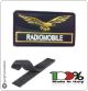 Patch Toppa Ricamata per Tuta Ordine Pubblico GPG RADIOMOBILE Oro Art.GPG-OP-13