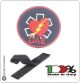 Toppa Patch con Velcro solo Logo  DAE  Art.DAE-LAMPO-2
