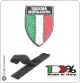 Patch Toppa con Velcro Ricamo a Macchina Squadra Antincendio Tricolore Neutro Art.NSD-ANTI-N