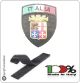 Patch Toppa Scudetto con Velcro Ricamato ITALIA + LOGO MARINA MILITARE ITALIANA