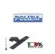 Patch Toppa con Velcro Polizia di Stato Bicolore  Originale Art. EU365