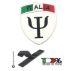 Patch Toppa Scudetto Ricamata con Velcro New Psicologia psi + Italia Art.PSI