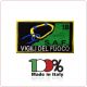 Patch Toppa Ricamata con Velcro Corso Vigili del Fuoco S.A.F. 1B Art.SAF-1B