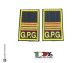 Tubolari Ricamati Bordo Giallo GPG - GPGIPS - Maresciallo Capo Aiutante Art.GPG-R14G  