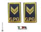 Tubolari Ricamati Bordo Giallo GPG - GPGIPS - Vice Brigadiere Oro  Art.GPG-R9