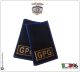 Tubolari Bordo Azzurro Plastificato Guardia Particolare Giurata GPG Art.NSD-GPG