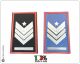 Tubolari Plastificati Carabinieri Invernali o Estivi Nuovi Gradi Riforma Brigadiere Capo con Carica Speciale Art.CC-NEW-3