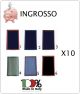 Gradi Tubolari Ricamato Guardie Giurate Polizia Privata Polizia Locale Scegli il Colore INGROSSO x 10 coppie Art.ING-TUB