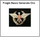Fregio Basco  Generale Oro Esercito Carabinieri G.di F. Polizia  Art.NSD-F-29