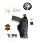 Fondina Professionale con Sgancio Rapido Pelle Vega Holster Italia Beretta Glock Colt S&W H&H Polizia carabinieri GPG IPS  Art. I1
