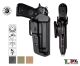 Fondina Professionale Fast In Polimero Termo Formata Vega Holster Italia Polizia Carabinieri Vigilanza GPG IPS Art. VKF8