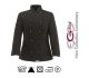 Giacca Cuoco Chef Alimentarista Donna Black Woman Ego Chef Italia Art. 1004002C