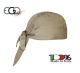 Bandana Sagomata Professionale Medicale Cuochi Chef Kaki Ego Chef Italia Art. 7002008C