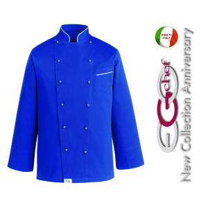 Giacca Cuoco Chef Paint  Colore Royal Ego Chef Italia Art.2038005CM