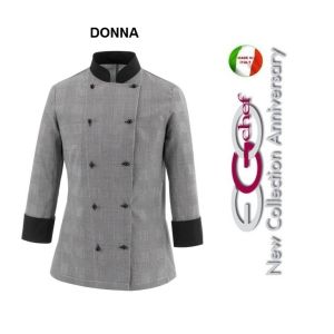 Giacca Cuoco Donna Celine Ego Chef Italia Art.1007058C