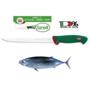 Linea Premana Professional Knife Coltello Filettare Pesce cm 22 Sanelli Italia Cuoco Chef Pescheria Art. 107622