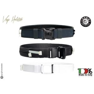 Cintura Cinturone in Cordura 3 Pulsanti  Polizia Carabinieri GPG IPS Guardie Giurate Vigilanza Security Vega Holster Italia Art. 2V52S