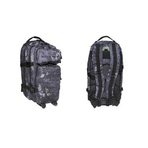 Zaino Tattico Nuovo Nero US Rucksack VTX NYCO  M.O.L.L.E. Mod. US Assult I 30 Litri Vigilanza SWAT Sicurezza Security Art. 30335N