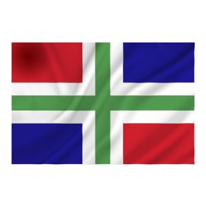 Bandiera Flag da Bastone Groningen Vlag 100x150 Eco  Art.447200-085