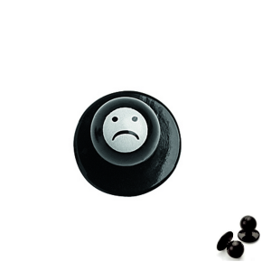 Bottone Funghetto Per Giacca Cuoco Sad Triste Ego Chef Italia Art. 640417