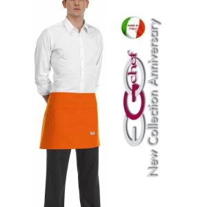Grembiule Falda Banconiere Con Tascone Orange cm 40x70 Art.600013C