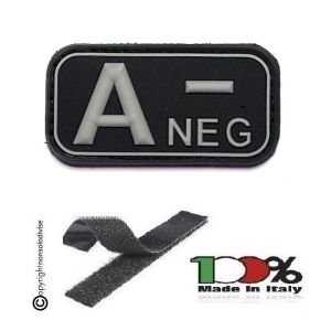 Patch 3D Gommata con Velcro 3D PVC A NEG INC101 Art. 444100-3507