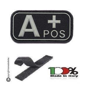 Patch 3D Gommata con Velcro 3D PVC A POS  INC101 Art. 444100-3506