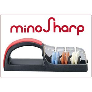 Minoshart Plus 550/GB Affilacoltelli Professionale Global Kasumi Sanelli Universal Shartener Minosharp Art.550/GB