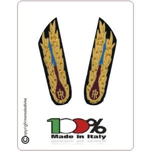 Alamari Cantottiglia Ricamati per Uniforme Ordinaria Direttive Tecnici Polizia Di Stato cm 3x10 o 16x5 Art.NSD-D-T