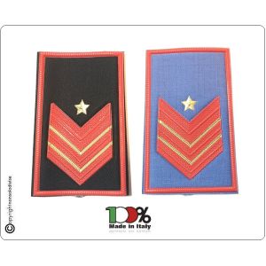 Tubolari Plastificati Carabinieri Invernali o Estivi Nuovi Gradi Riforma Appuntato Scelto con Carica Speciale Art.CC-NEW-4