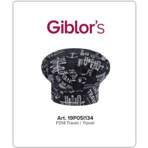 Cappello Berretto Cuoco Chef Giblor's Italia Traveli Art. 19P05I134-T