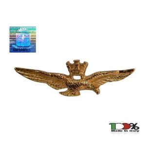 Brevetto Pilota Militare Pilot Wings Aeronautica Militare Prodotto Ufficiale Camicia Art. BREV-AM2