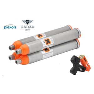 Cartuccia di Ricarica con 4 Cariche Irritanti al Peperoncino per Nuovo JPX4 Piexon Radar Polizia Locale Guardie Giurate GPG IPS  Art. 8200-1059