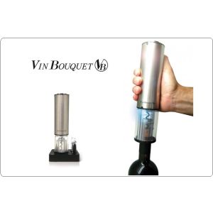 Cavatappi Cava Tappi Professionale Elettrico con Luce Blu a Led Vin Bouquet FID 004  Art. FID004