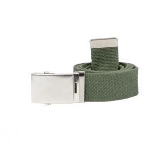 Cintura Canapa Verde OD Fibbia a Scatola cm 120  Art.SBB-V-120