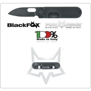 Coltello Serramanico Navaja Black Fox  G10 Bean Gen2  Design By Serge Panchenko BF719  BF 719 Art. BF-719