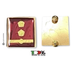 Coppia Gradi di Qualifica New Fondo Amaranto Vigili del Fuoco Sostituto Direttore Antincendio Capo Art. VVFF-G31