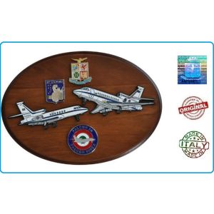 Crest Araldico Aerei FALCON 50 -  Aeronautica Militare Italiana cm 22,5 X 17,5 Art. AM0306
