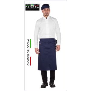 Falda Grembiule Vita Scozia Colore Blu Militare Pangea Italia Art.SC0900  