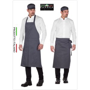 Falda Grembiule Vita + Pettorina 2 in 1 Portogallo Colore Grigio Pangea Italia Art.PO0400  